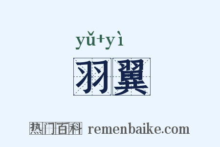 羽翼是什么意思的图片